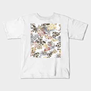 Seamless pattern with animal skins Kids T-Shirt